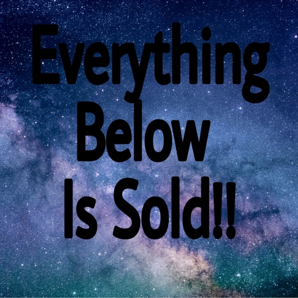 Everything below sold.